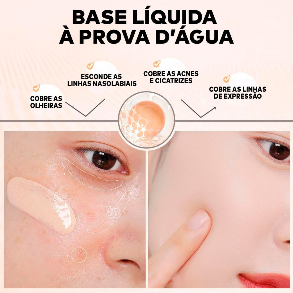 Base Líquida 100% Á Prova D'água ®BaseWater FV
