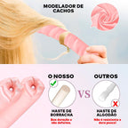 Modelador de Cachos Sem Calor Rodondo - ®ModelHair