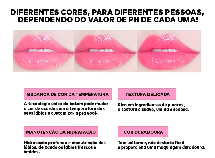 Batons Hidratante de Geleia de Flor ®PrincessFlower