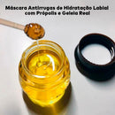 Brilho Hidratante Labial com Própolis e Geleia Real ®HidraMel (Máscara Antirrugas Labial)
