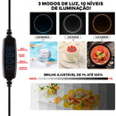 Mini Estúdio Fotográfico Portátil com LED - LightBox®