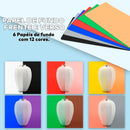 Mini Estúdio Fotográfico Portátil com LED - LightBox®