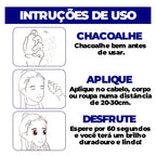 Spray de Glitter Iluminador Capilar e Corporal - ®SHINY