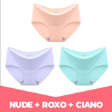 NUDEE + LILÁS + CIANO