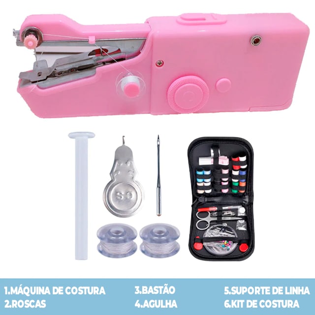 Mini Máquina de Costura Portátil - MaxCosture®