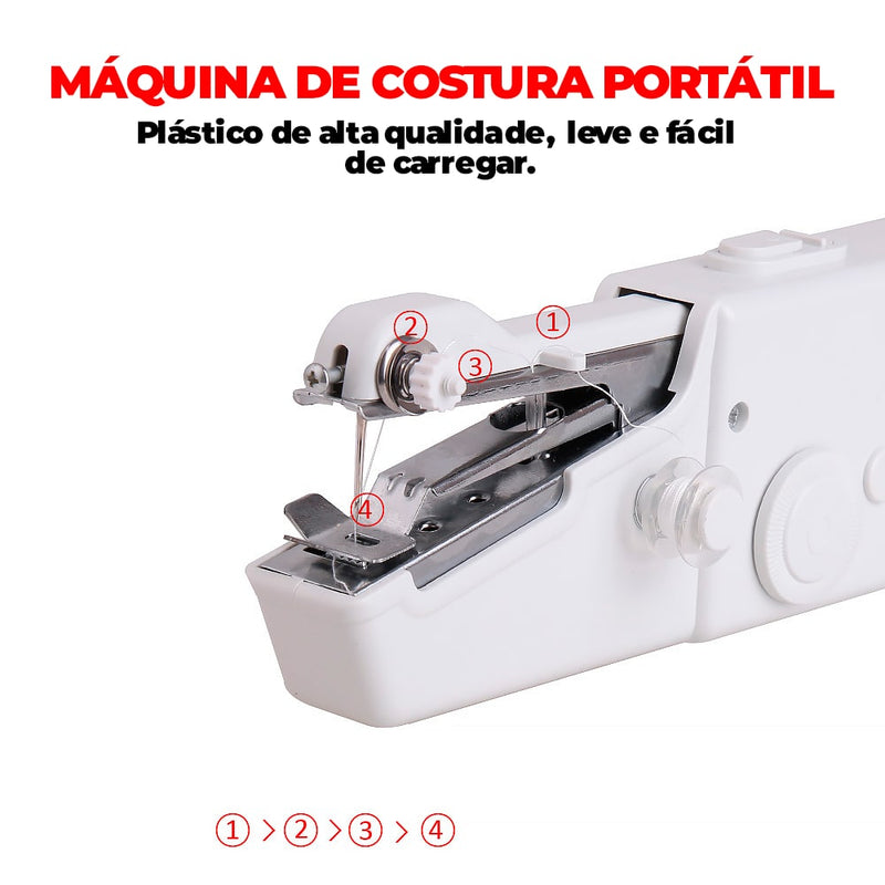 Mini Máquina de Costura Portátil - MaxCosture®