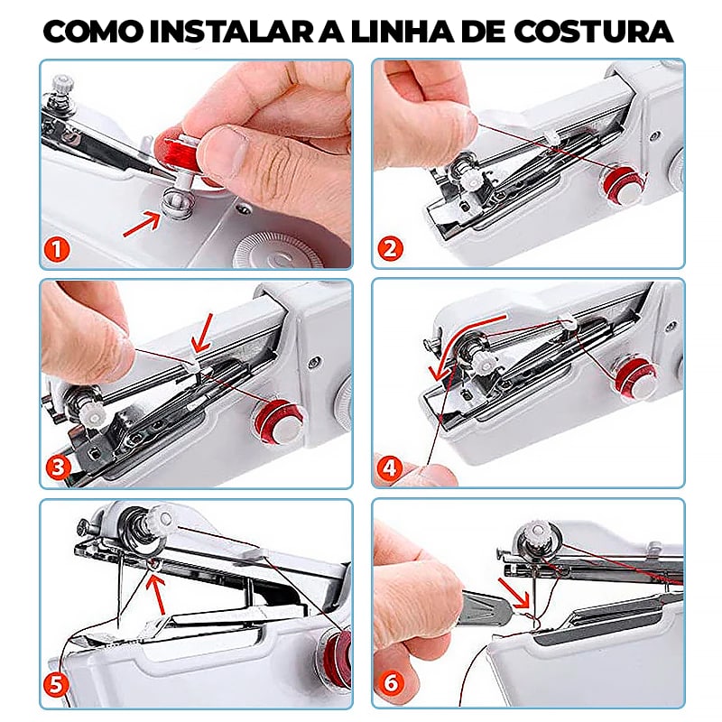 Mini Máquina de Costura Portátil - MaxCosture®