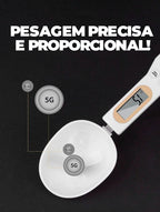 Colher Medidora com Balança Digital - Medição Precisa