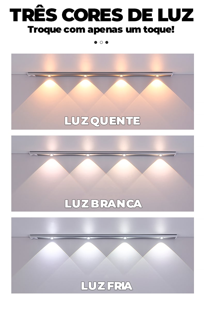 Lâmpada com Sensor Led Inteligente 3 em 1 - ® iLamp