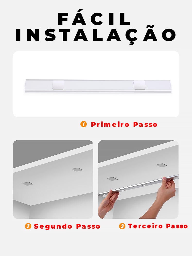 Lâmpada com Sensor Led Inteligente 3 em 1 - ® iLamp