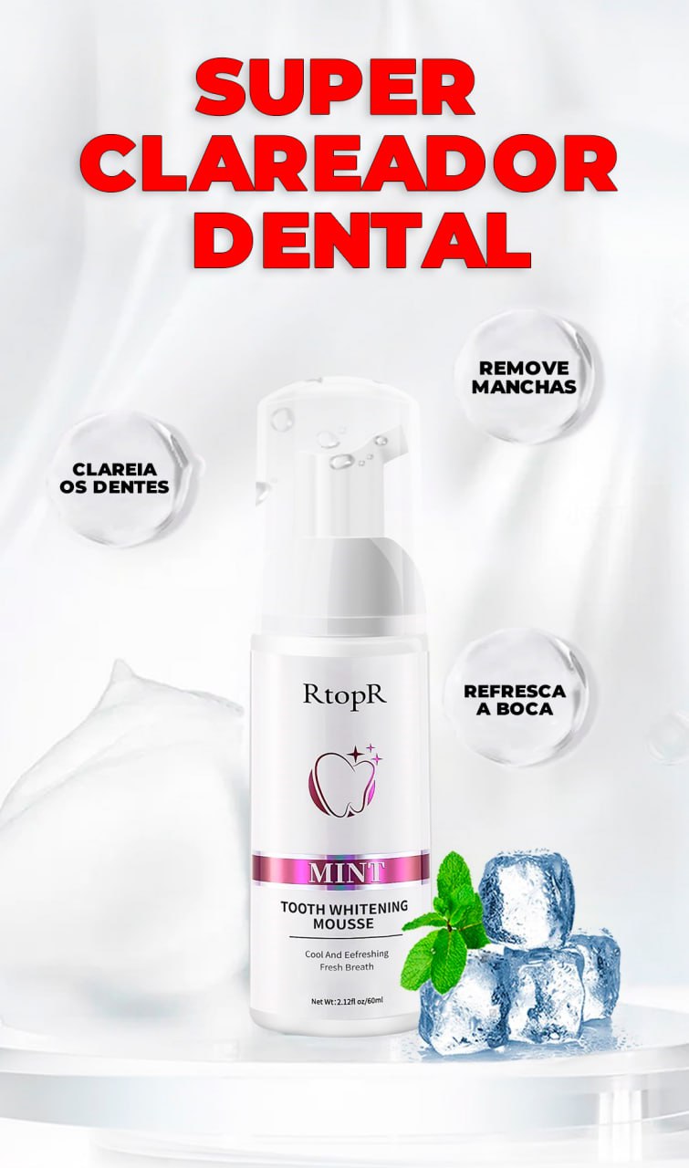 Super Clareador Dental e Removedor de Manchas -®RtopR