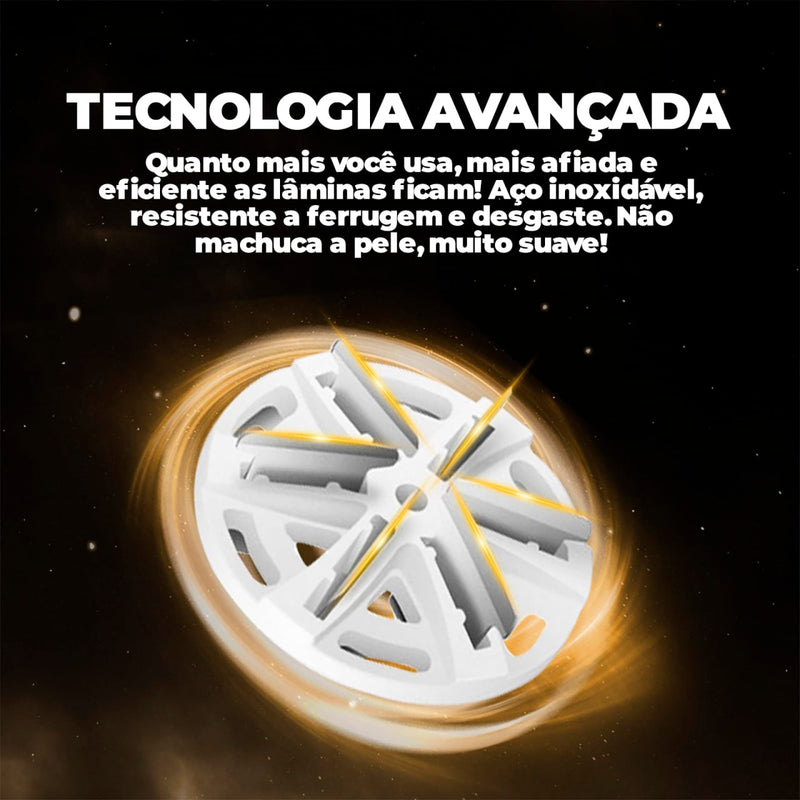 Depilador Elétrico Portátil Unissex Ultra Potente à Prova D'água - DepilMax®