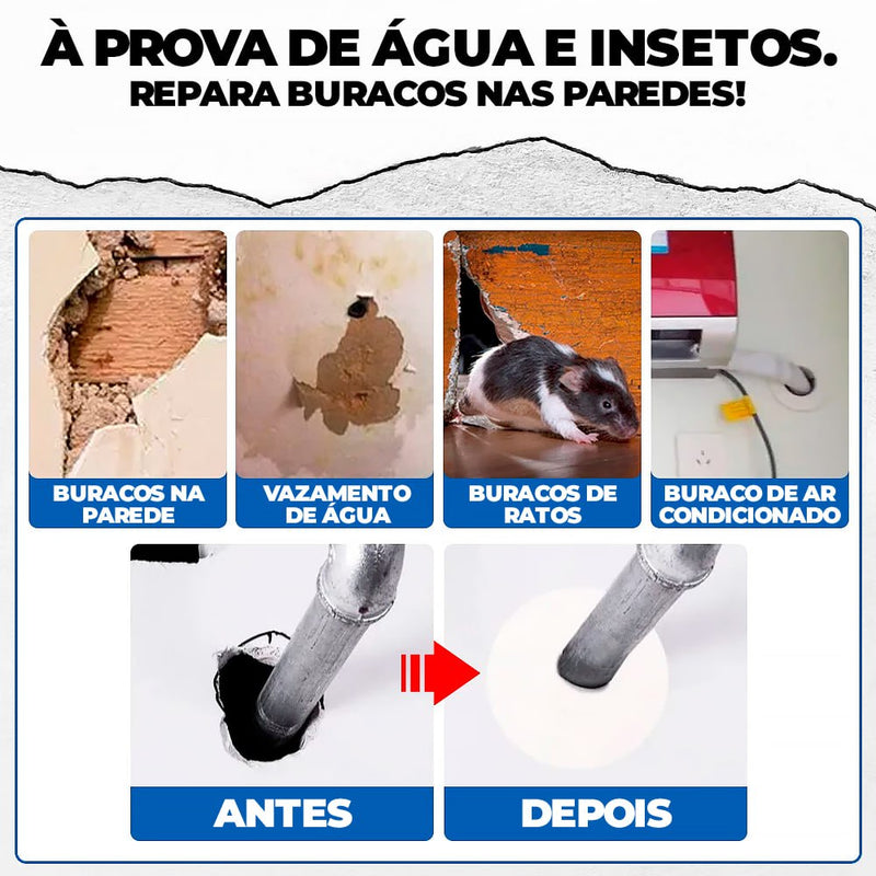 Kit de 5 Massas para Vedação (Pronta) á Prova d'água - SuperVedax®