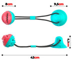 Brinquedo Mordedor Interativo com Ventosa Para Cães - ®PuxaDog