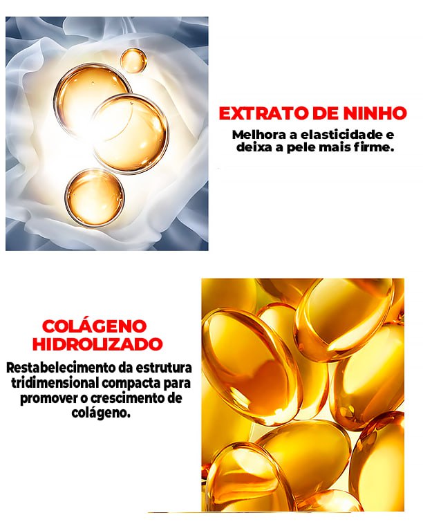 Kit Fios de Colágeno e Seda Removedores de Linhas de Expressão 40 PEÇAS -  ®LiftGold