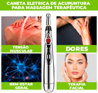 Caneta Eletrônica de Acupuntura Para Massagem Terapêutica - TechMax