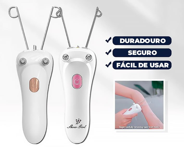 Depilador Egípcio Fio a Fio 3 em 1 - Dermpil®