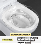 Bacia para Banho de Assento Medicinal - ®Healthseat  LANÇAMENTO 2023